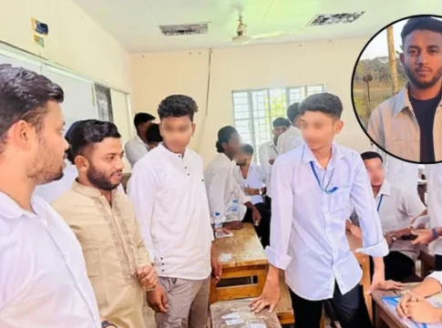 পরীক্ষাকেন্দ্রে প্রবেশ করে ছাত্রদল নেতার পদচ্যুতি, সেনবাগে আলোড়ন
