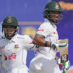 বাংলাদেশ বনাম শ্রীলঙ্কা টেস্ট ২০২৫: শান্তর ১৪৮ রানের ইনিংস, মুশফিক অপরাজিত ১১৯ রানে