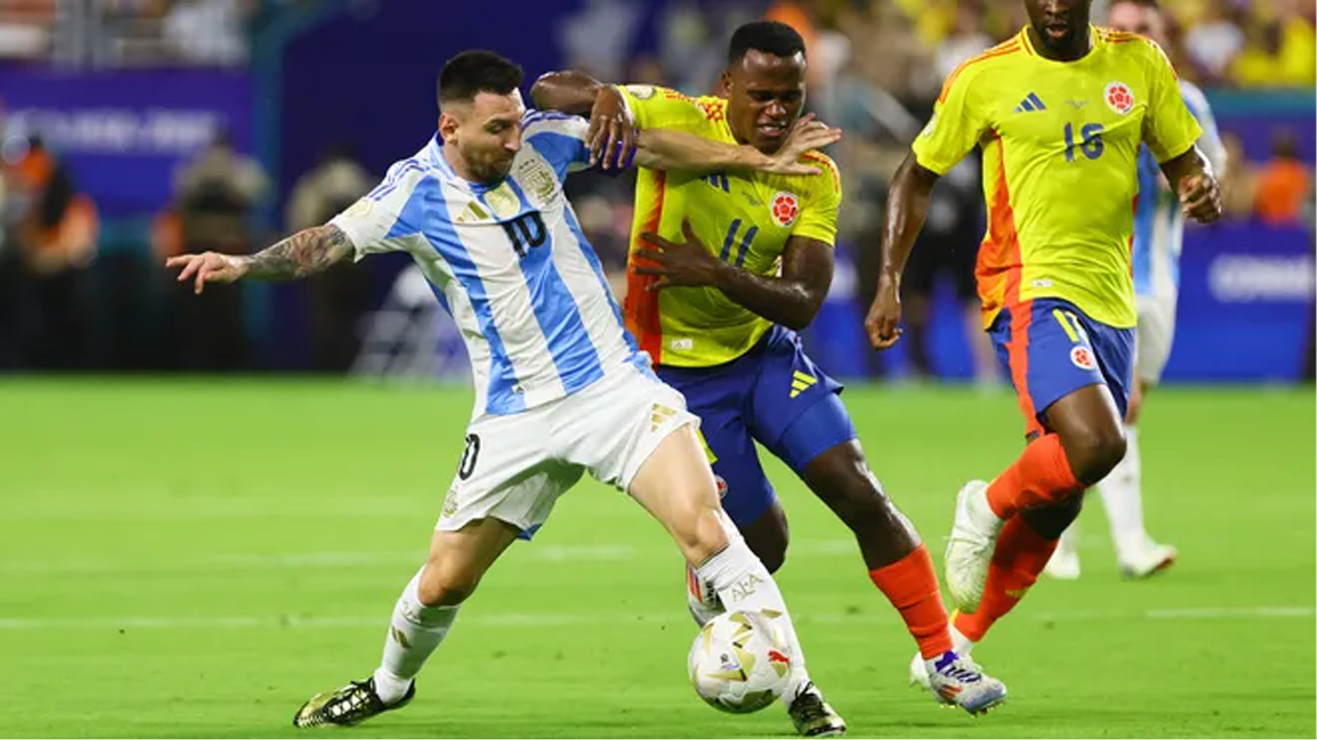 র্জেন্টিনা ১-১ কলম্বিয়া