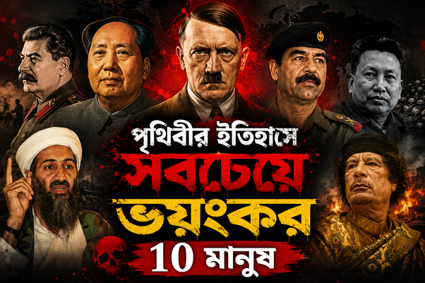 সবচেয়ে ভয়ংকর ১০ মানুষ