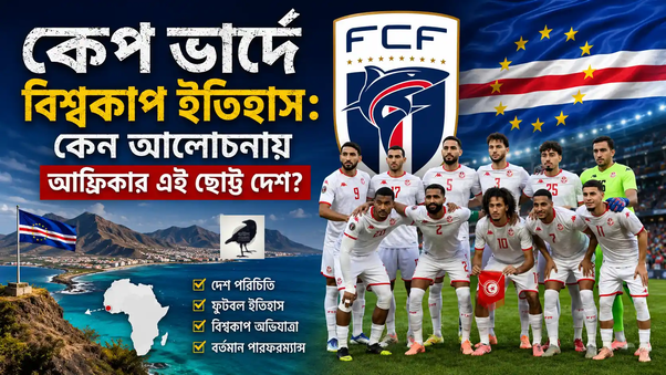 কেপ ভার্দে বিশ্বকাপ ইতিহাস: ২০২৬ বিশ্বকাপে কেন আলোচনায় আফ্রিকার এই ছোট্ট দেশ?